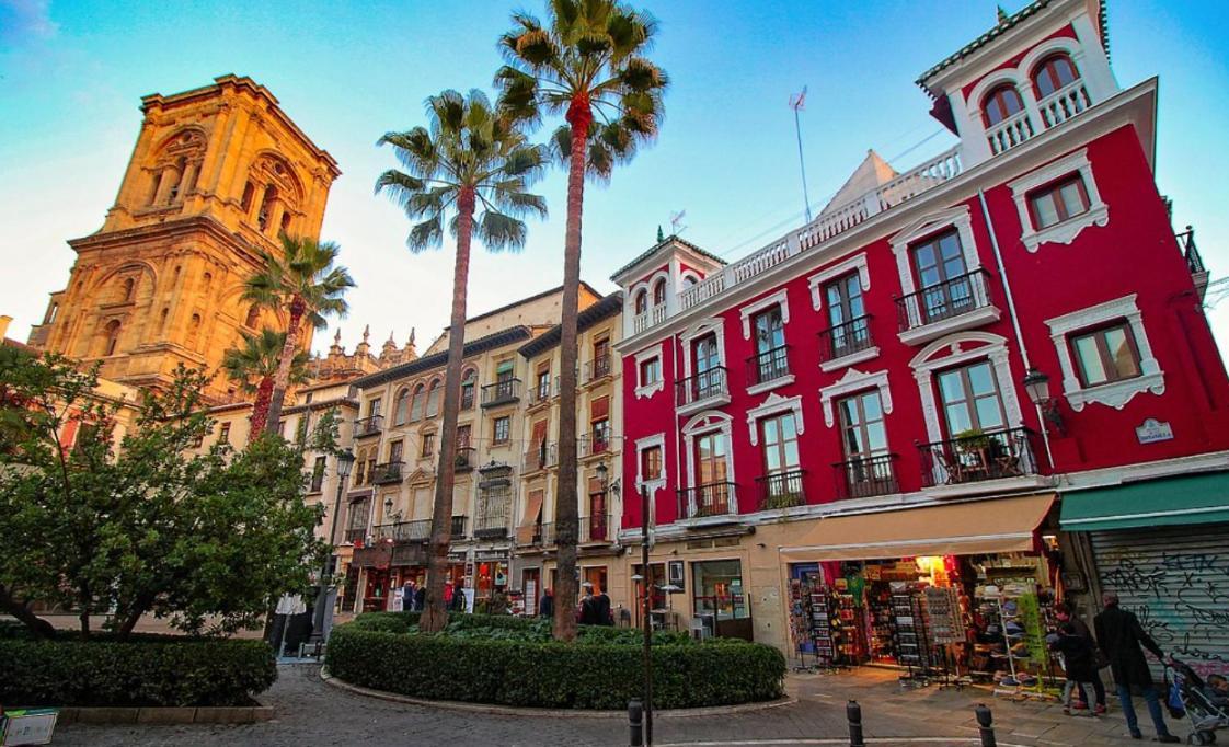 Apartamento Con Terraza A 4 Minutos De La Catedral グラナダ エクステリア 写真